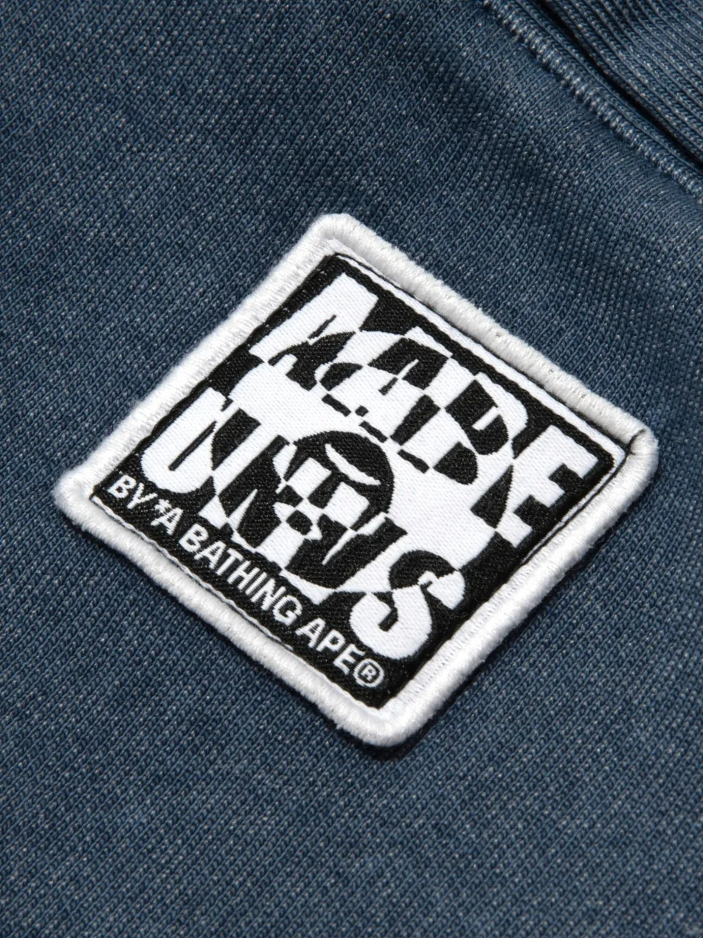 AAPE BY *A BATHING APE Cargo shorts met logopatch Blauw
