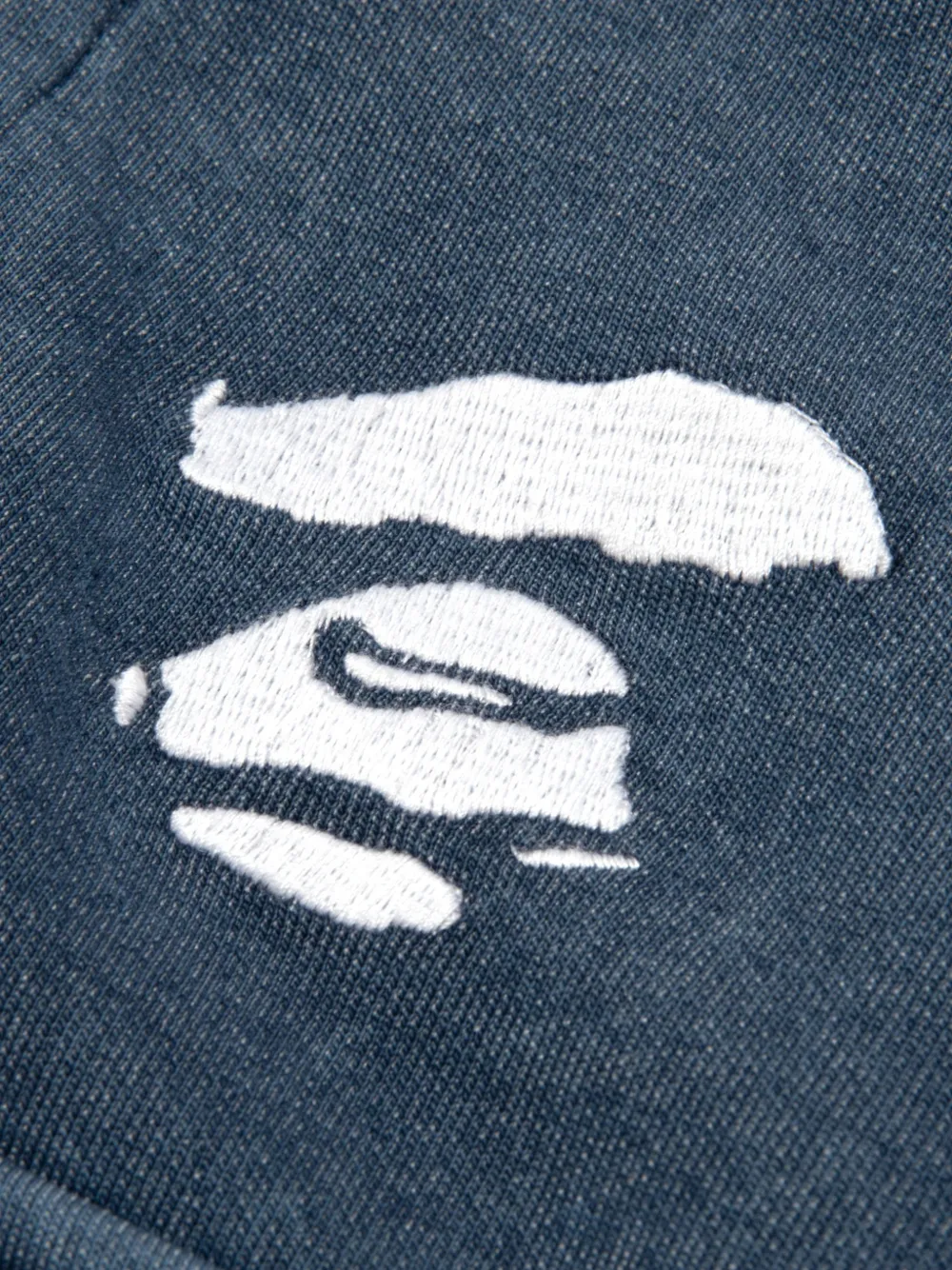 AAPE BY *A BATHING APE Cargo shorts met logopatch Blauw