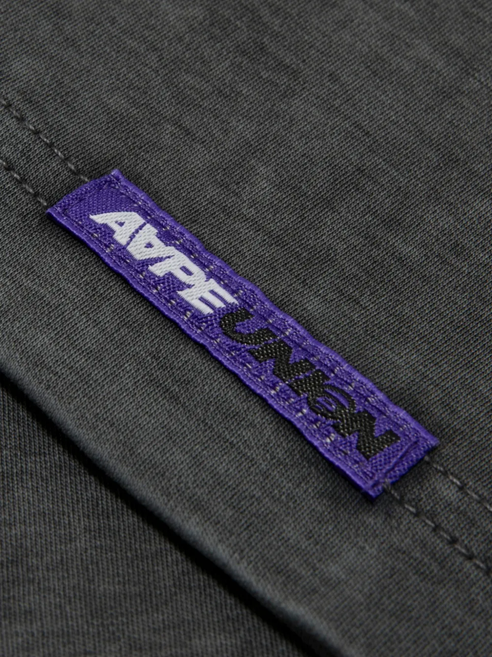 AAPE BY *A BATHING APE T-shirt met logo Grijs