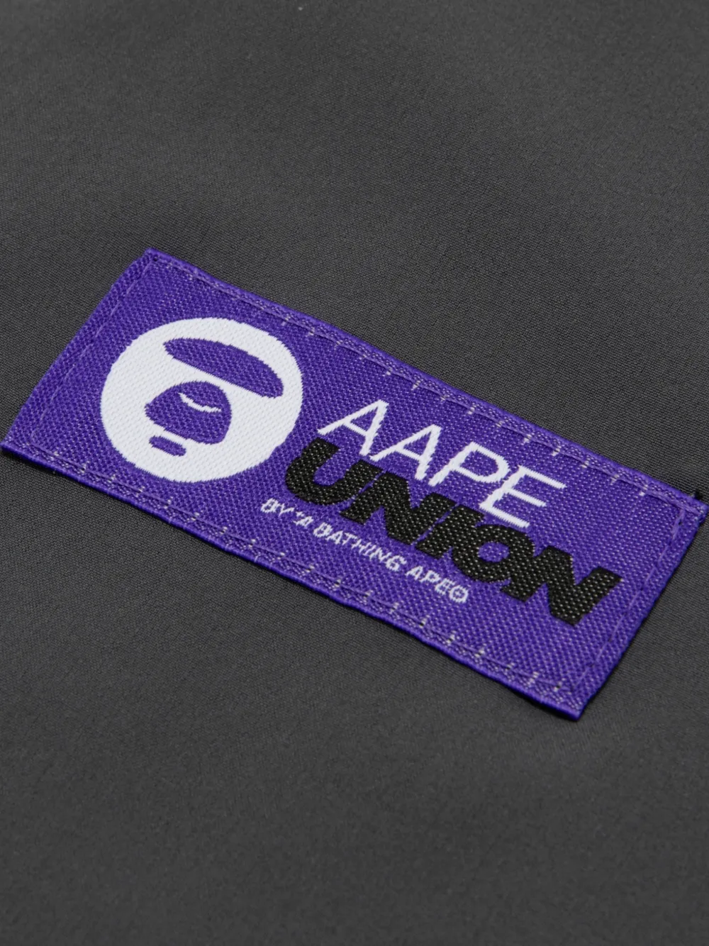 AAPE BY *A BATHING APE Jack met logopatch Grijs