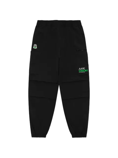 AAPE BY *A BATHING APE® logo cargo trousers