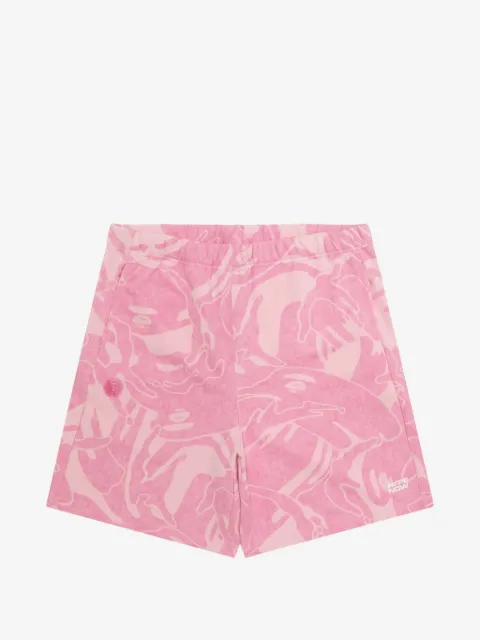 AAPE BY *A BATHING APE® logo print shorts
