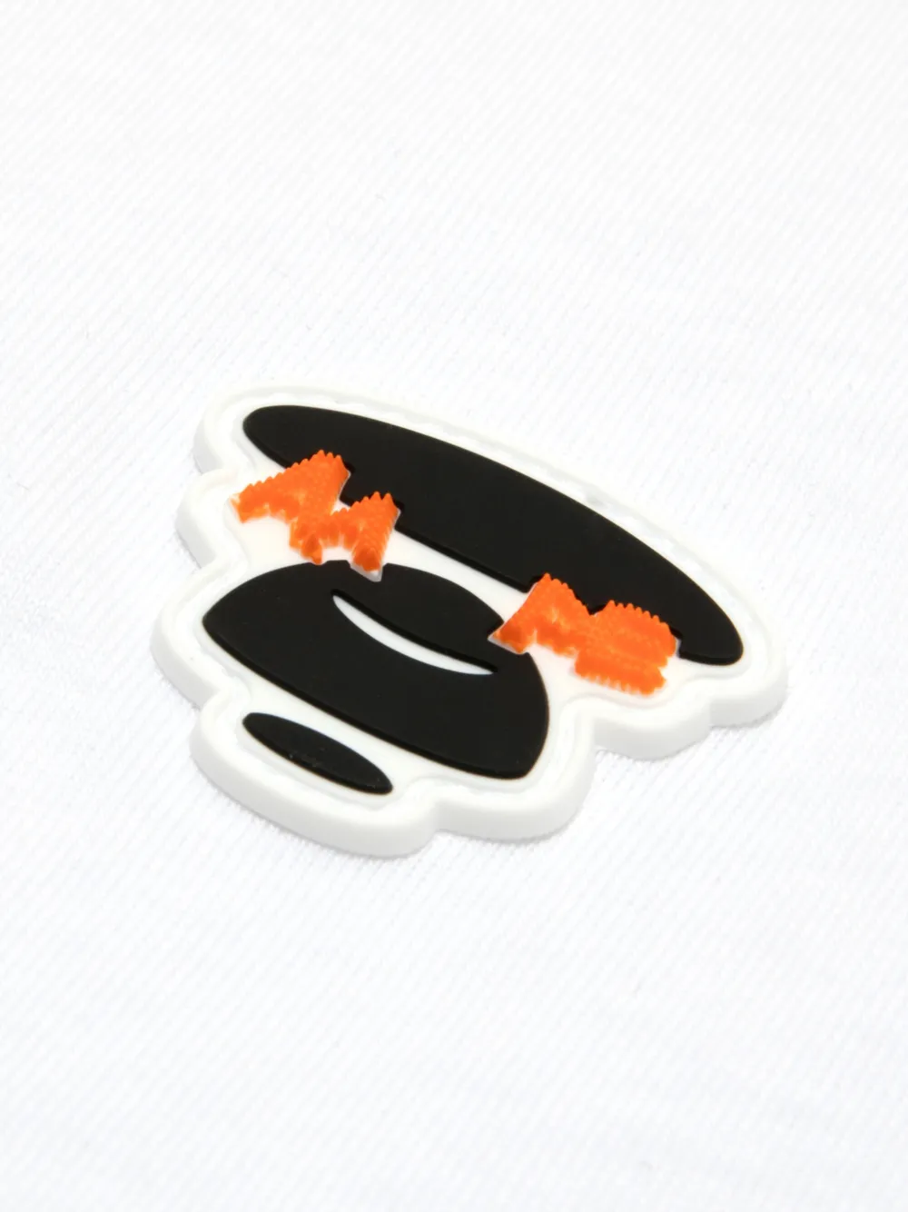 AAPE BY *A BATHING APE T-shirt met patch Wit