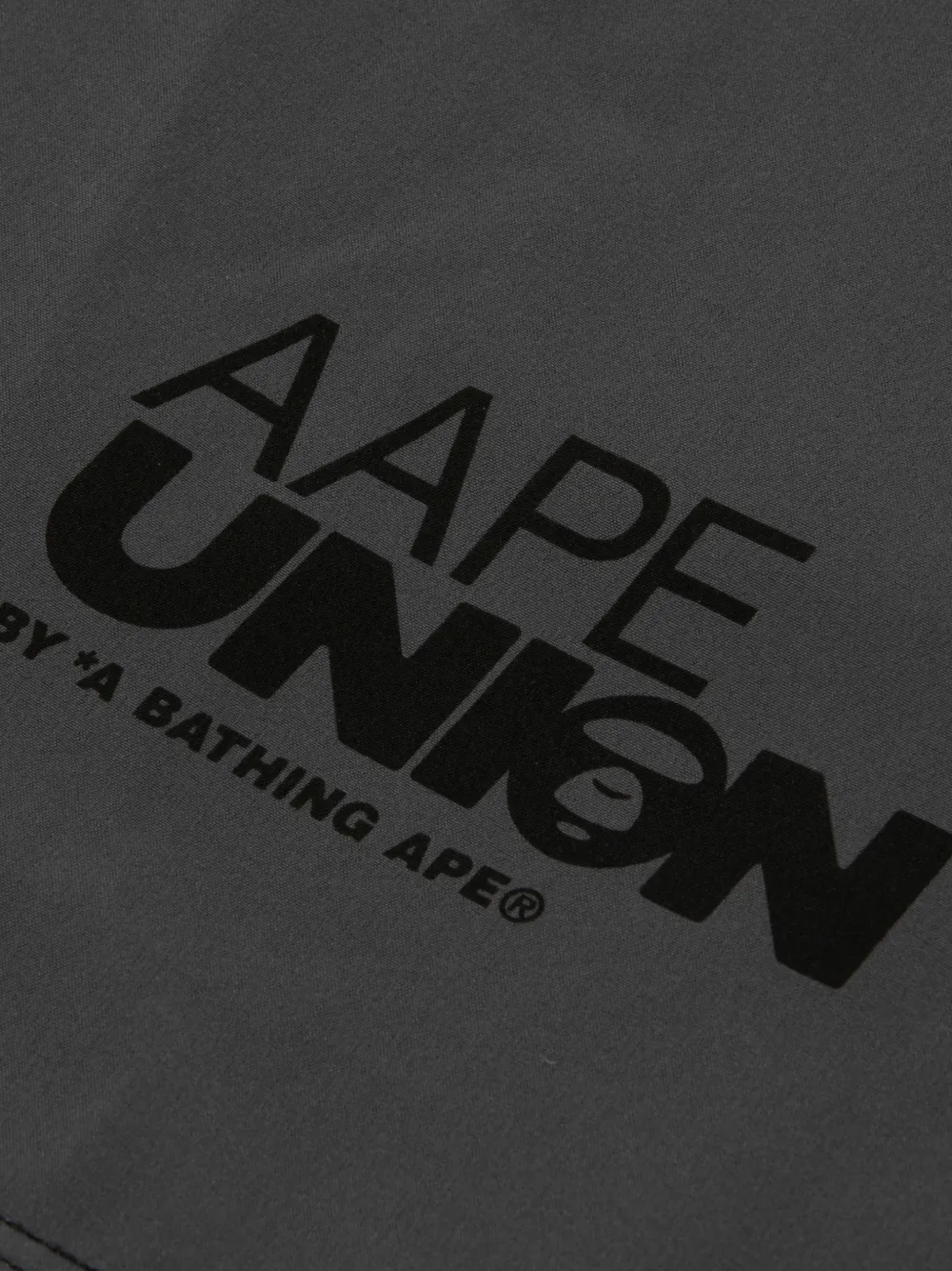 AAPE BY *A BATHING APE Shorts met logoprint Grijs