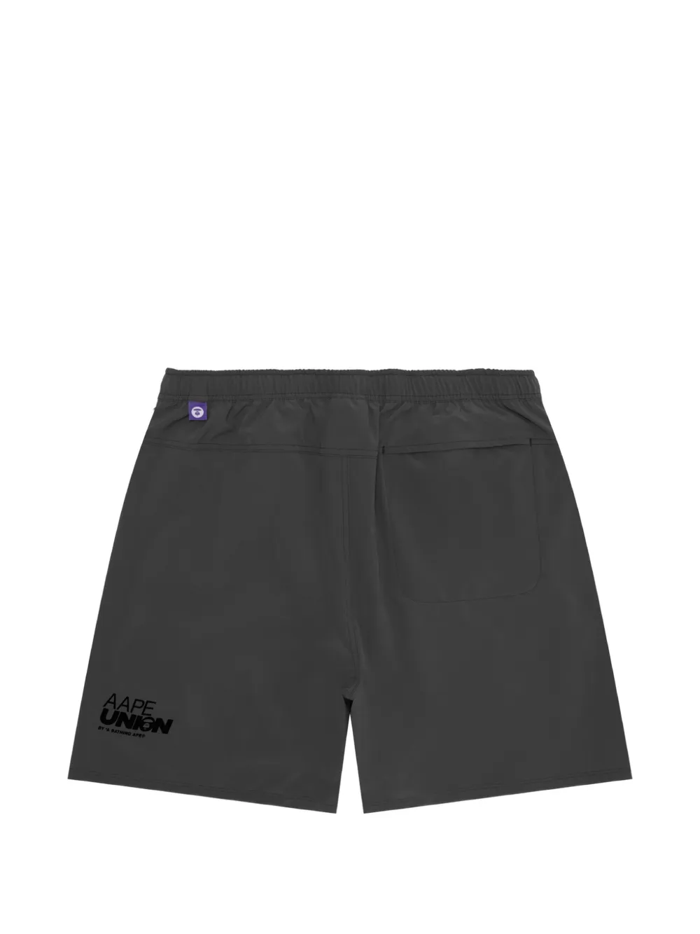 AAPE BY *A BATHING APE Shorts met logoprint Grijs