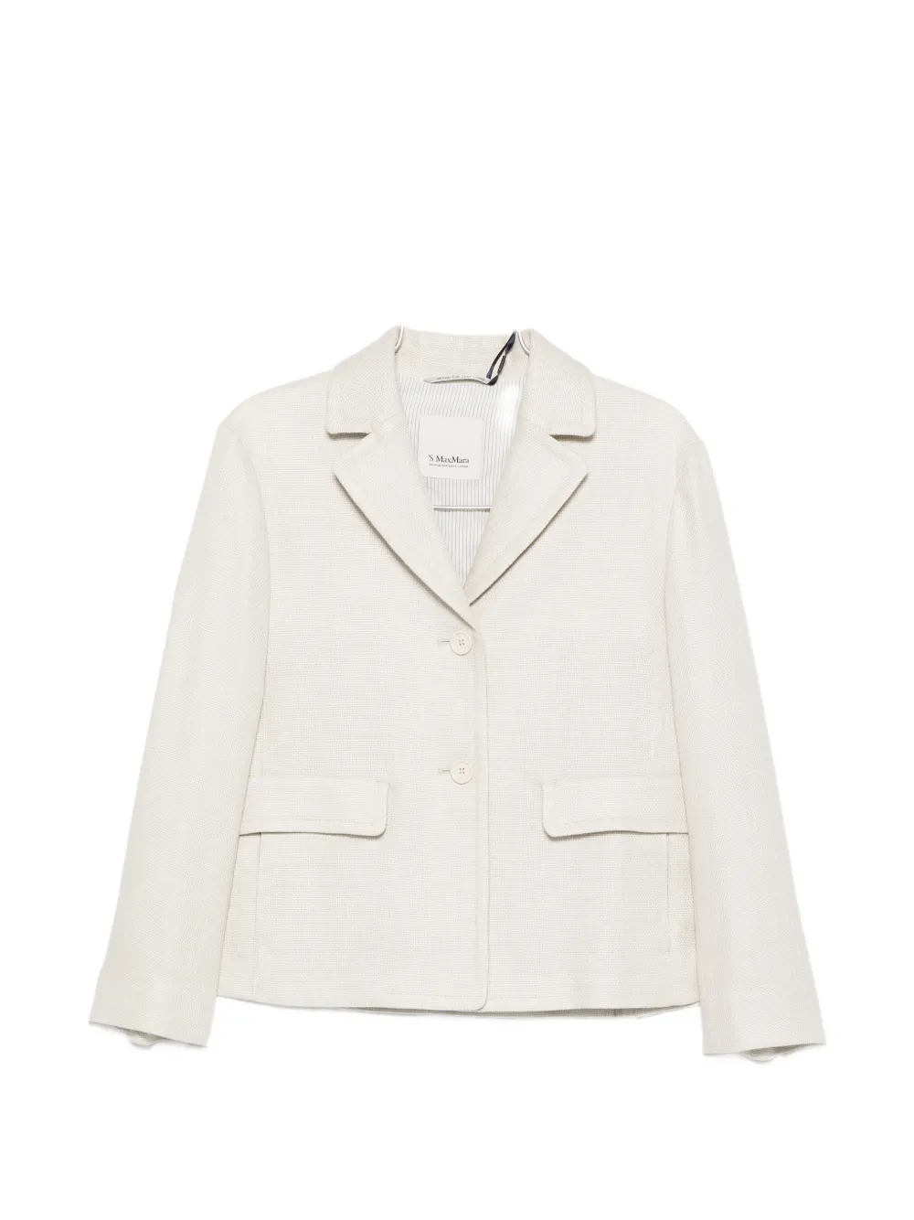 'S Max Mara flap-pocket blazer - Neutrals