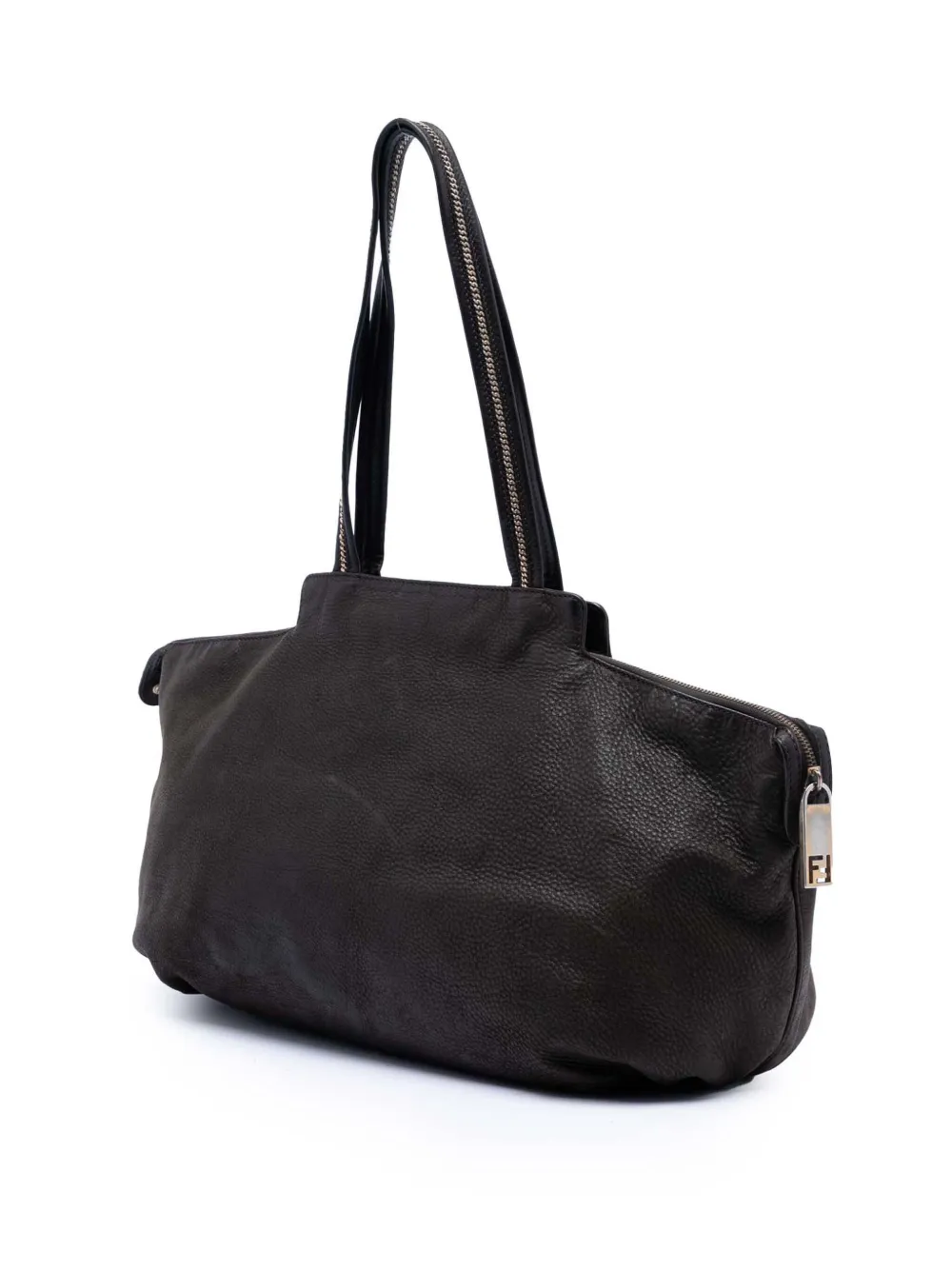 2016-2025 Medium Ff Nubuck Chains Tote Bag