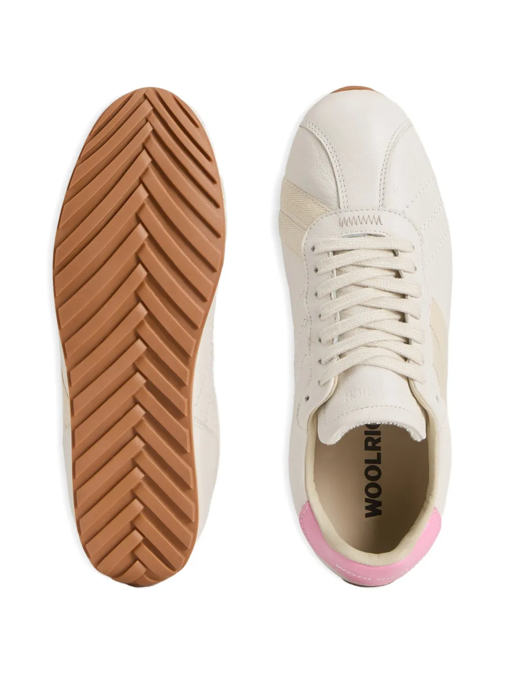 Woolrich Sneakers met zijbanden Wit