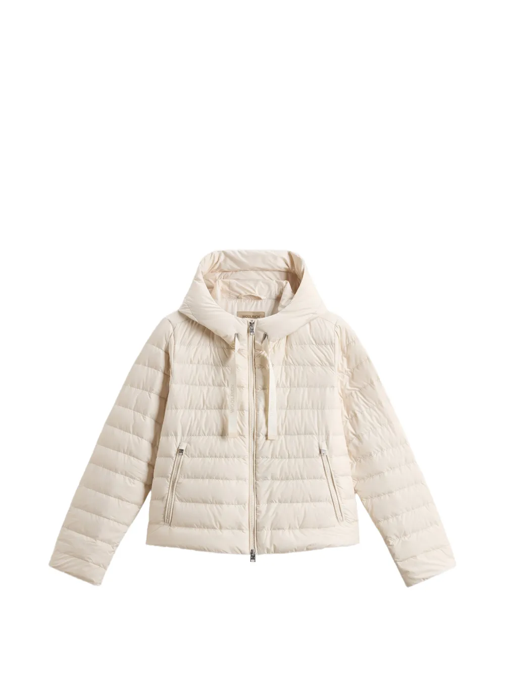 Woolrich Giacca trapuntata con cappuccio - Bianco
