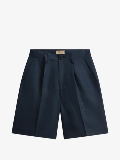 Woolrich shorts con pinzas