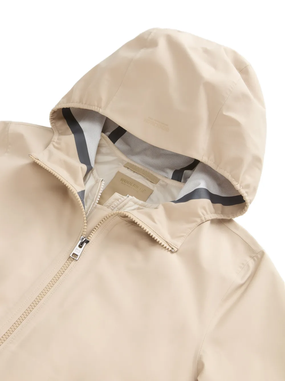 Woolrich Parka met trekkoord Beige