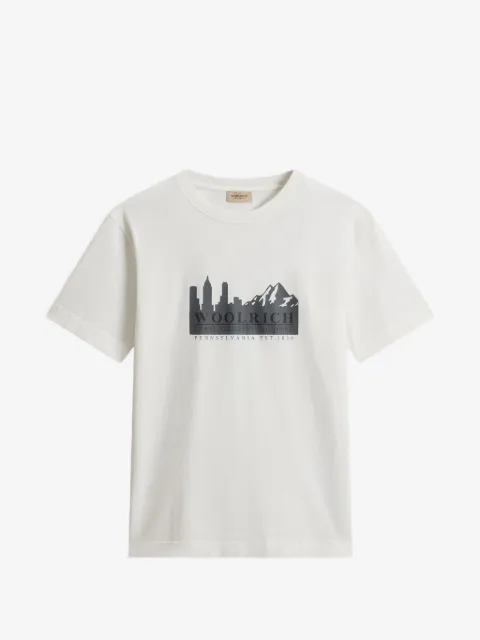 Woolrich playera estampada