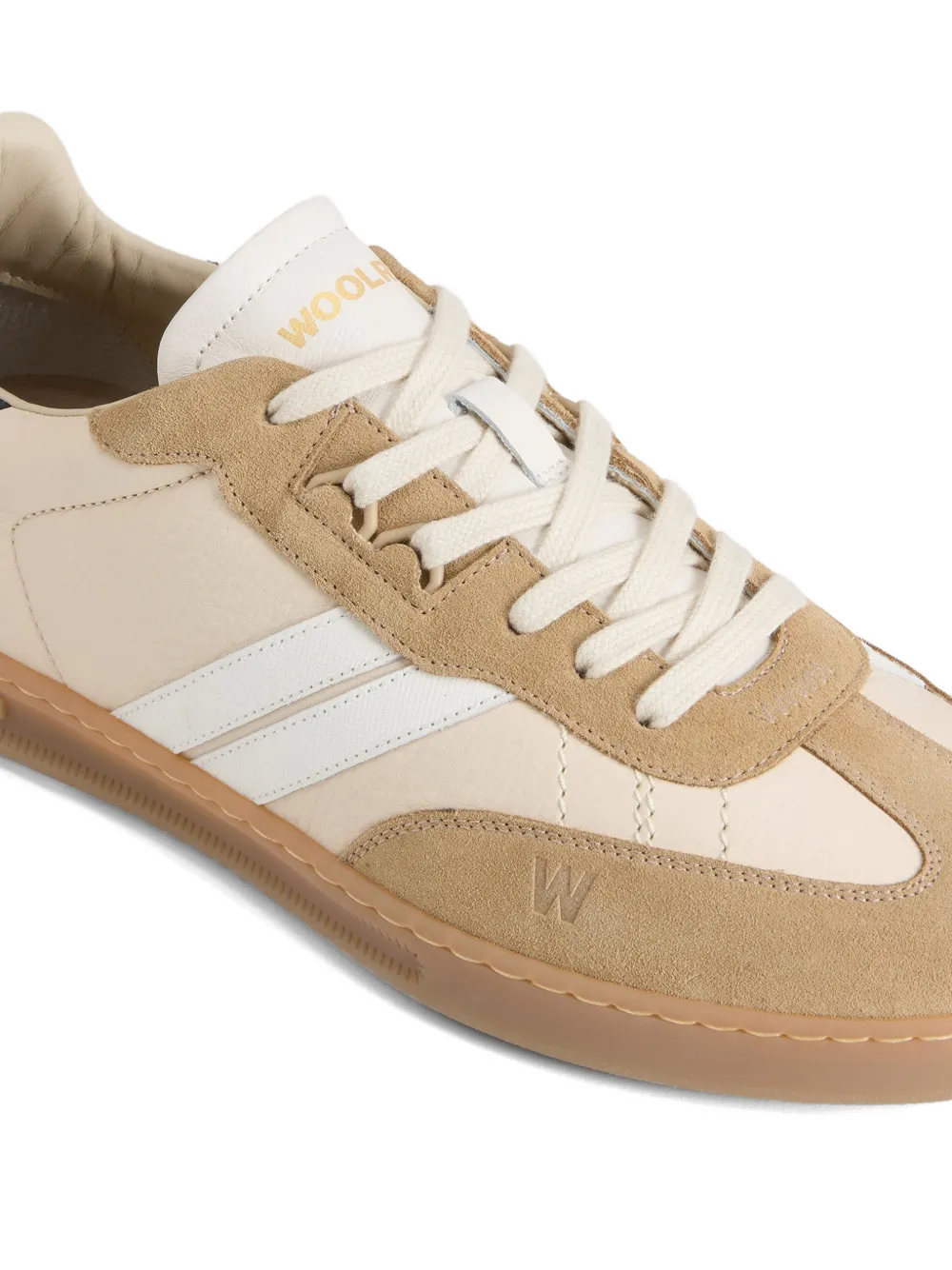 Woolrich Doubleu suède sneakers Beige