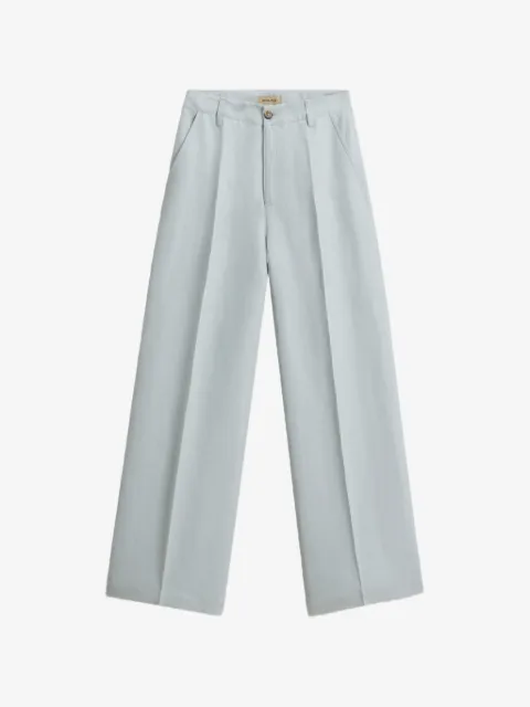 Woolrich pantalones rectos con trabillas