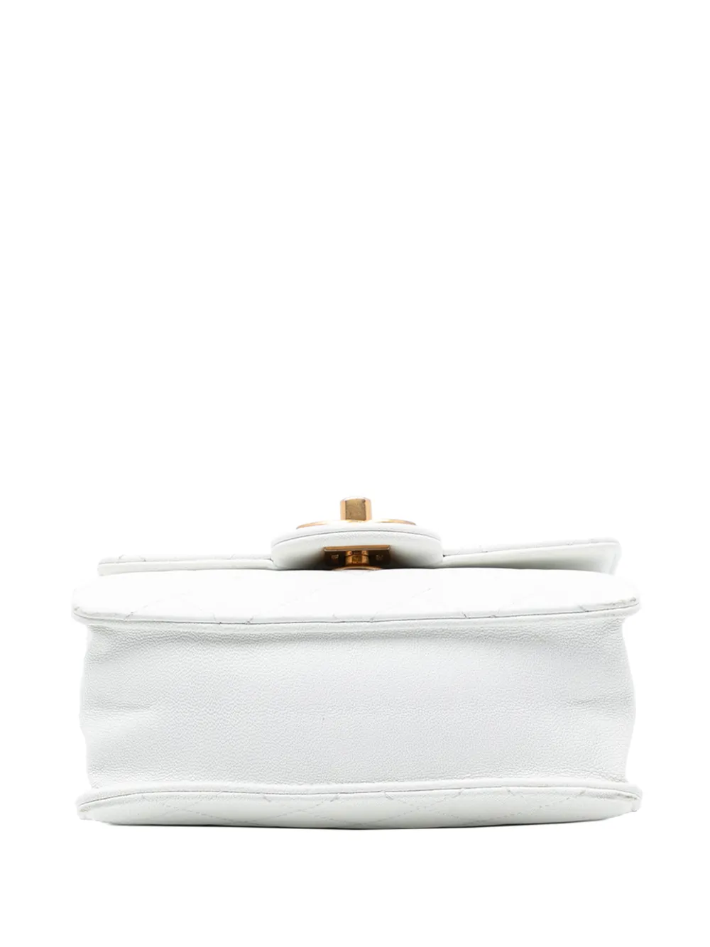 2019 Small Quilted Lambskin Chic Pearls Flap Crossbody Bag