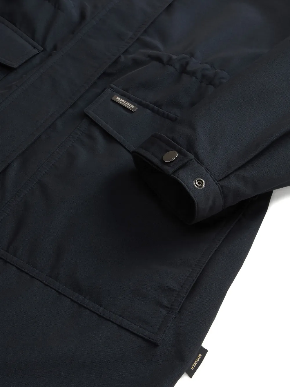  Woolrich Adjustable-hood Parka Coat - Blue 