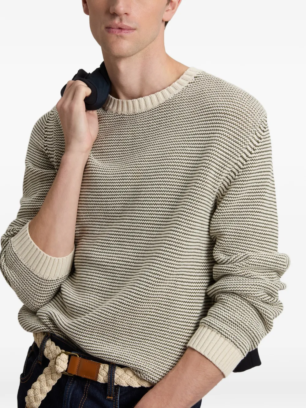 Woolrich Gestreepte trui Beige