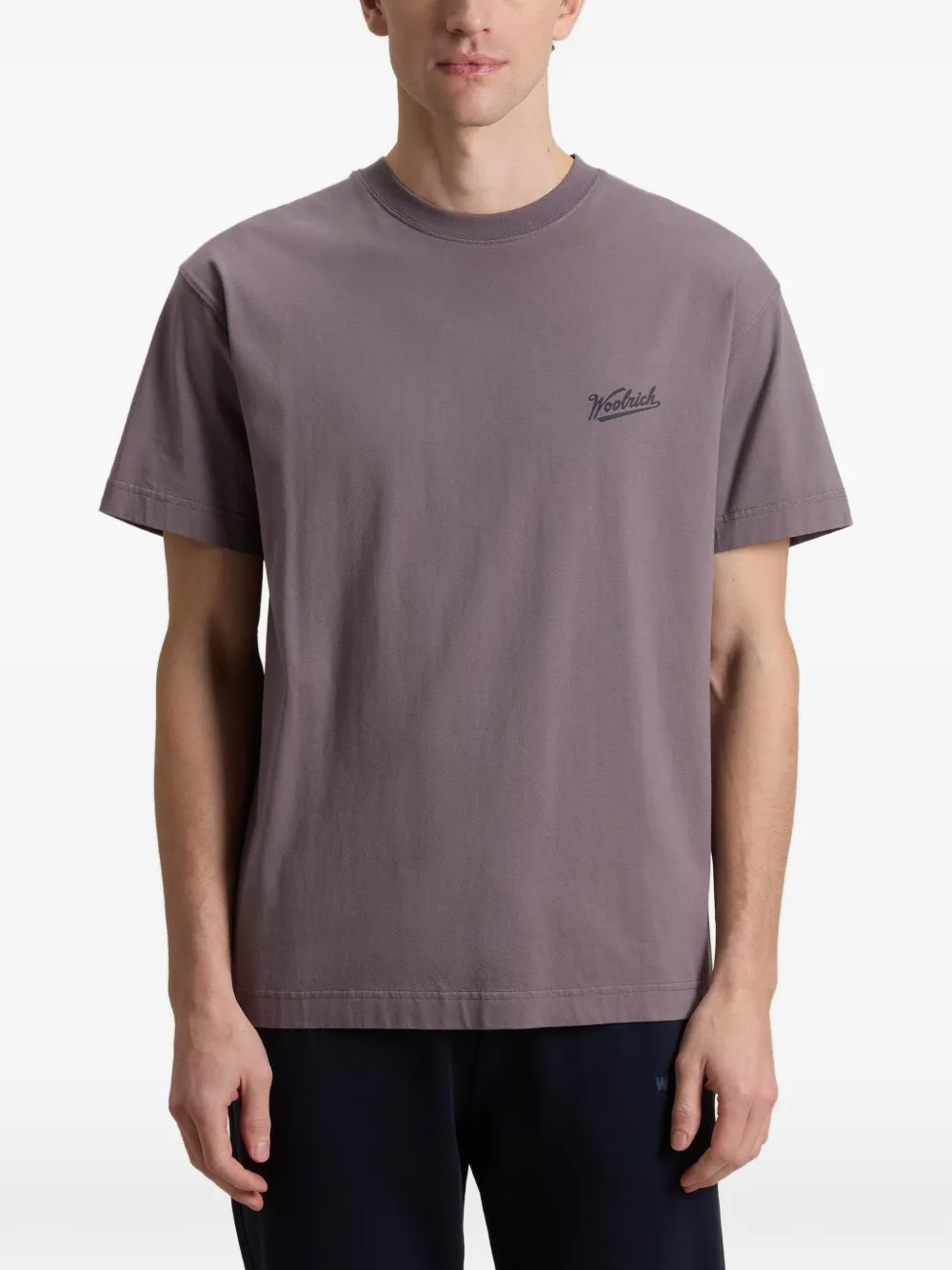  Woolrich Logo T-shirt - Purple 
