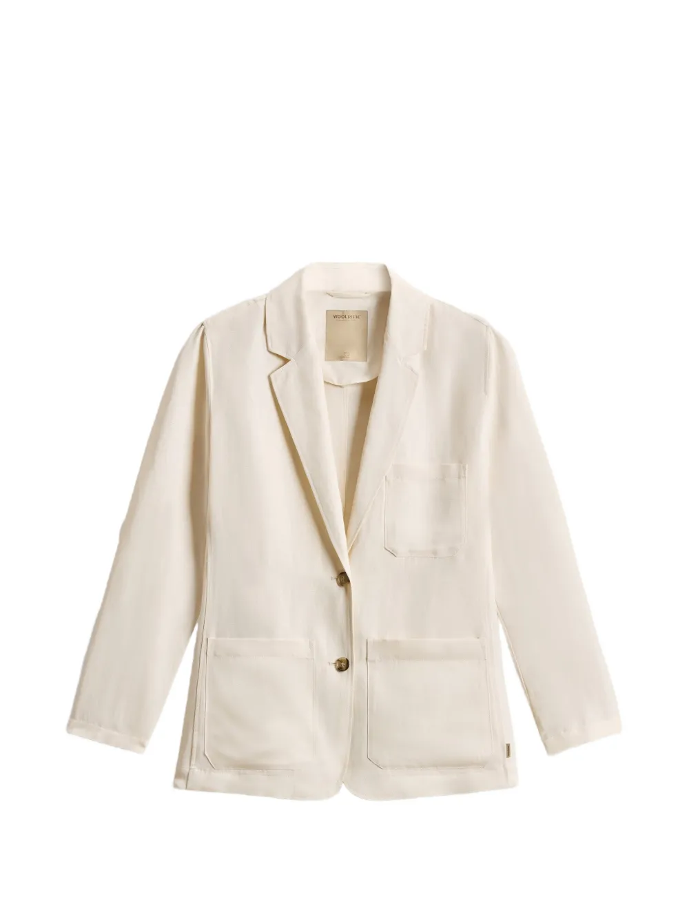 Woolrich patch-pocket blazer - Bianco