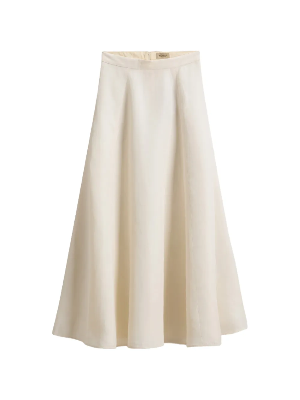 Woolrich pleated maxi skirt - Bianco