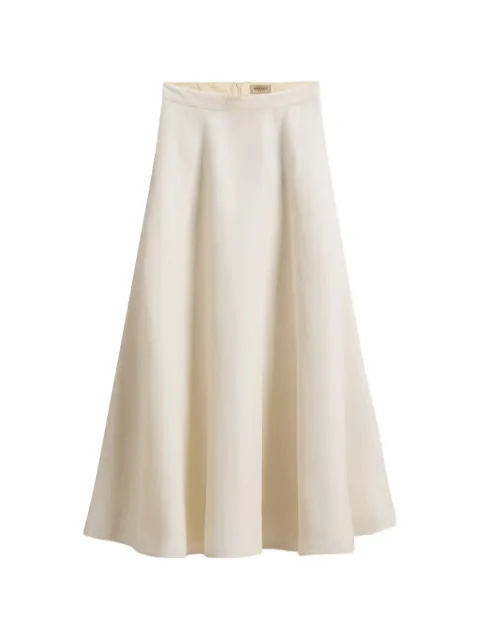 Woolrich pleated maxi skirt