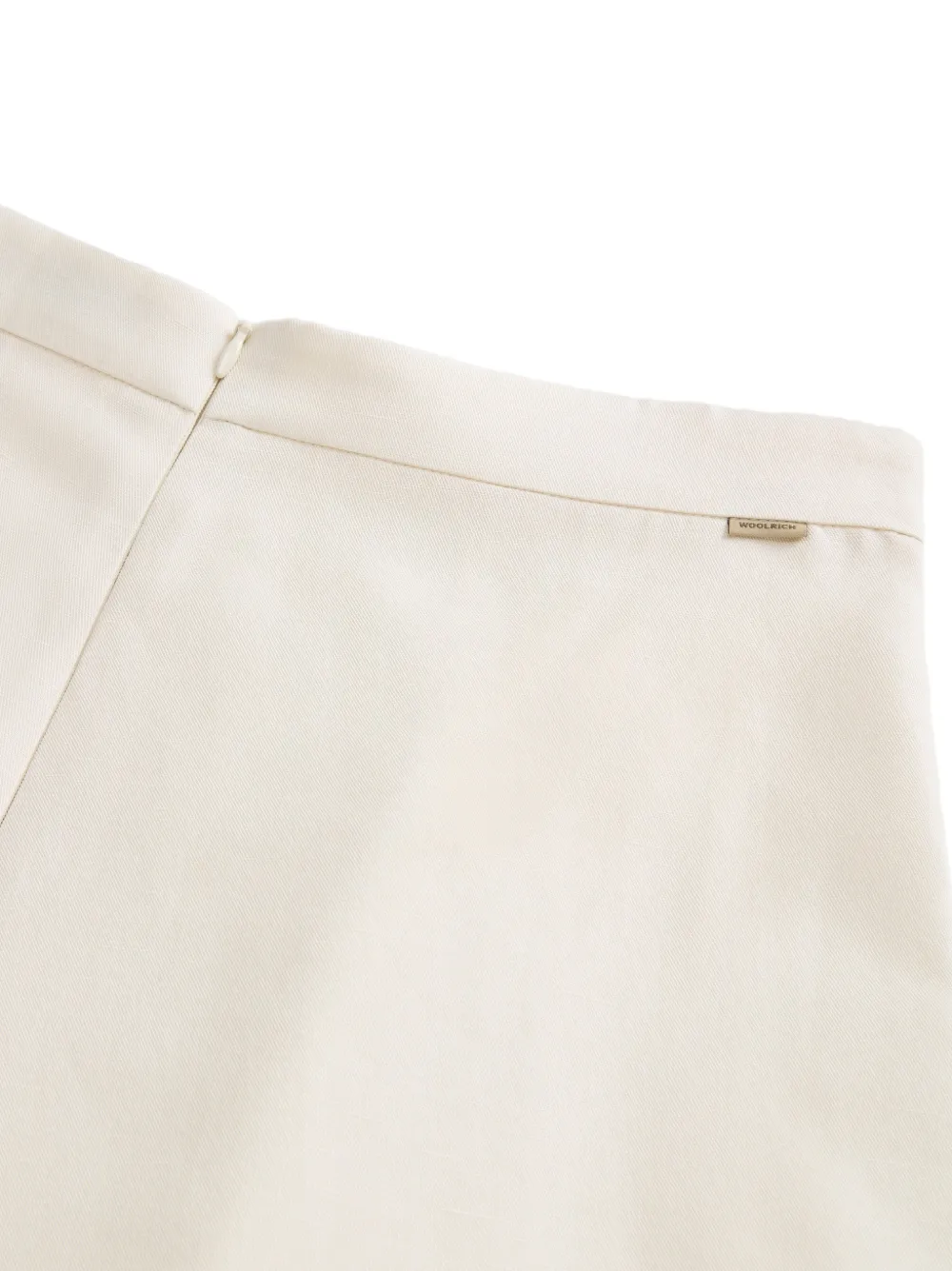 Woolrich Maxi-plooirok Wit