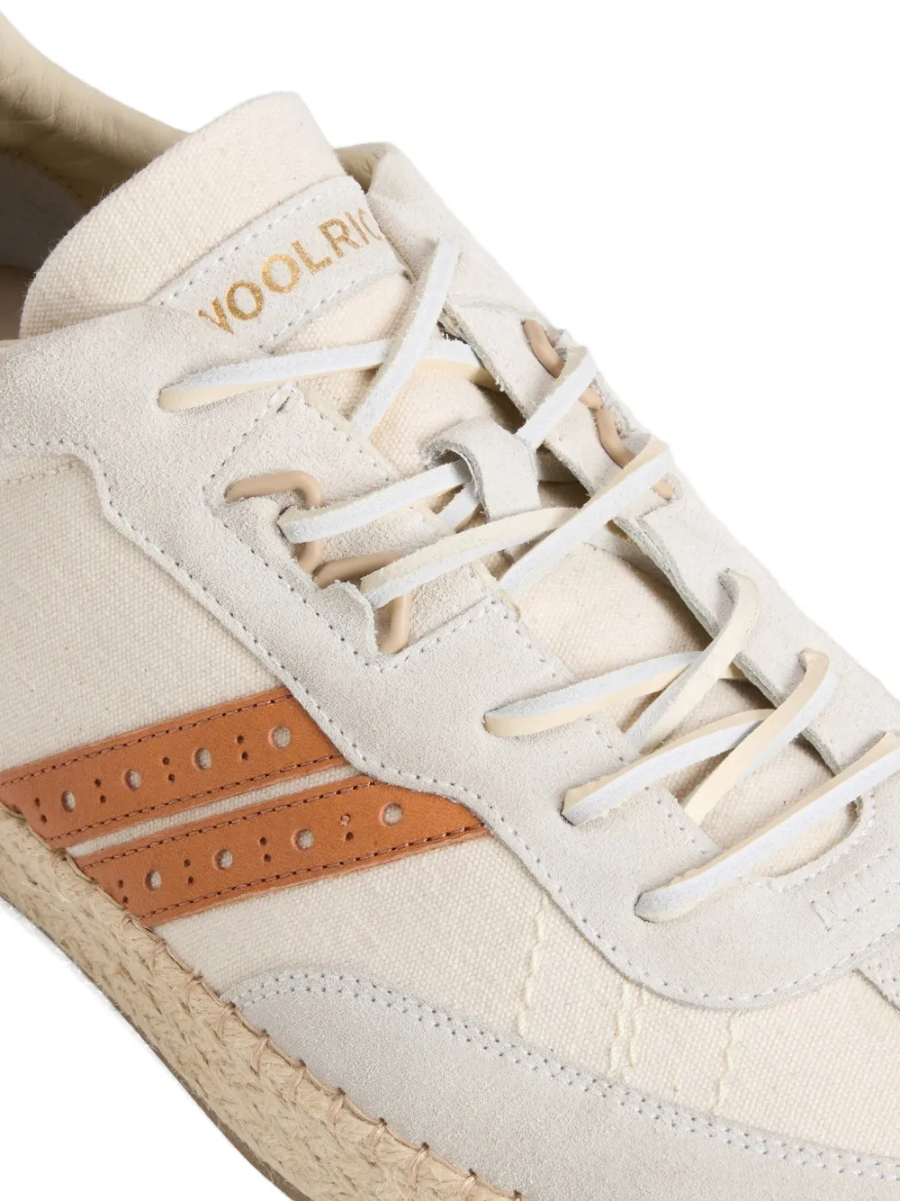 Woolrich Doubleu suède sneakers Beige