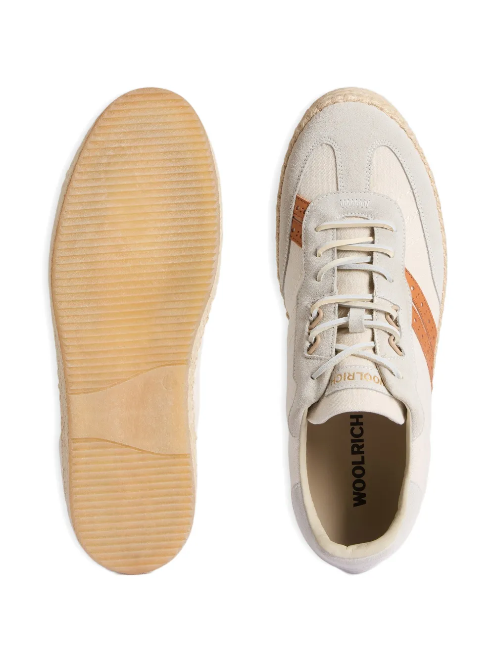Woolrich Doubleu suède sneakers Beige