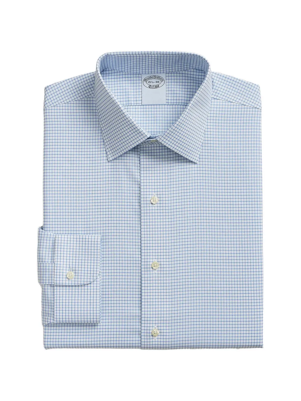 Brooks Brothers Camicia a quadri - Blu