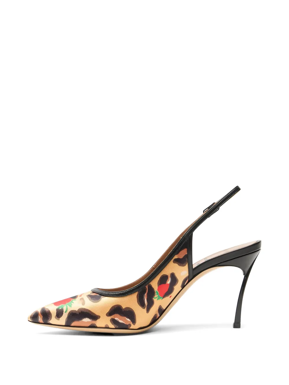 Casadei x Enriquez Blade pumps Beige