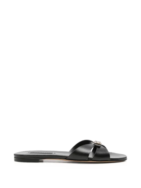 Casadei logo-plaque sandals