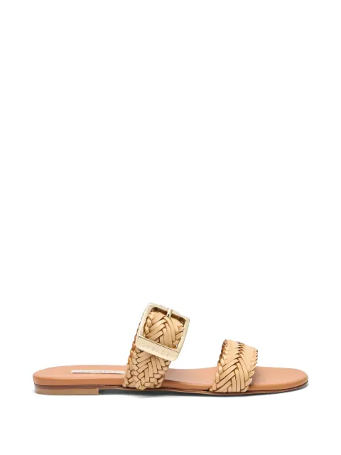 Casadei Kenya woven buckle sandals
