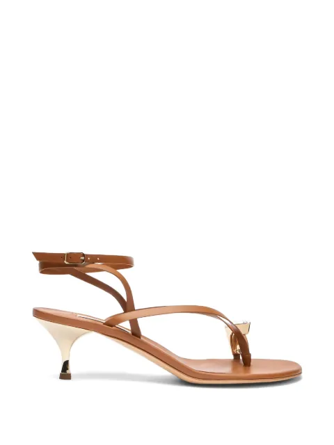 Casadei sandalias Julia con detalles de cristal