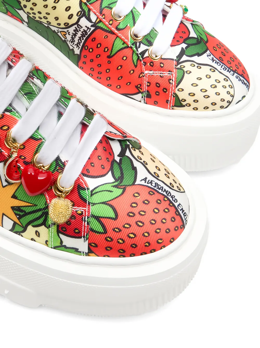 Casadei x Enriquez Nexus sneakers Rood