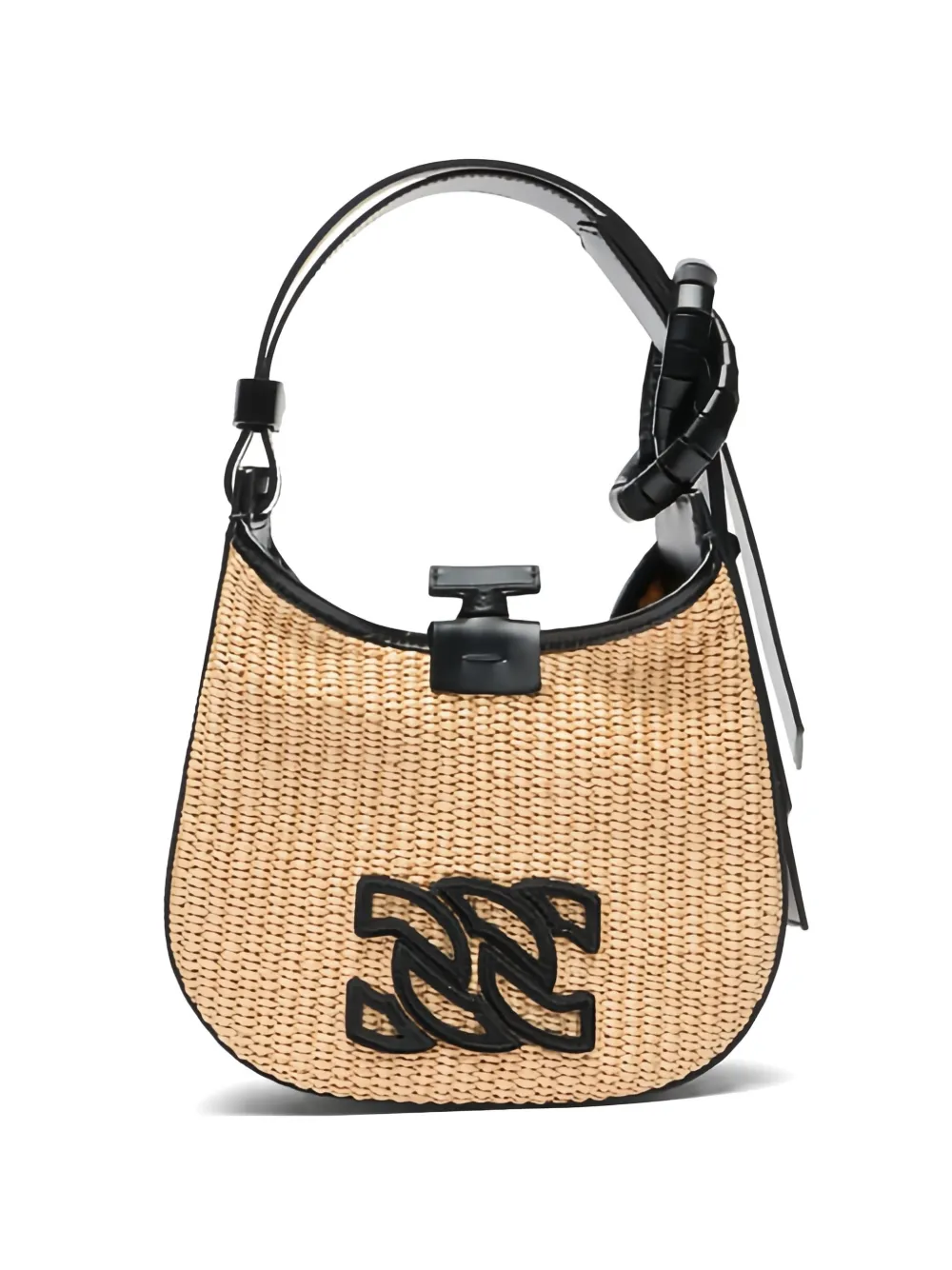 Casadei Vandome logo-detail shoulder bag - Toni neutri