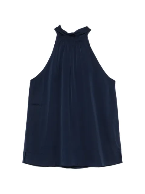 SILK95FIVE halterneck blouse