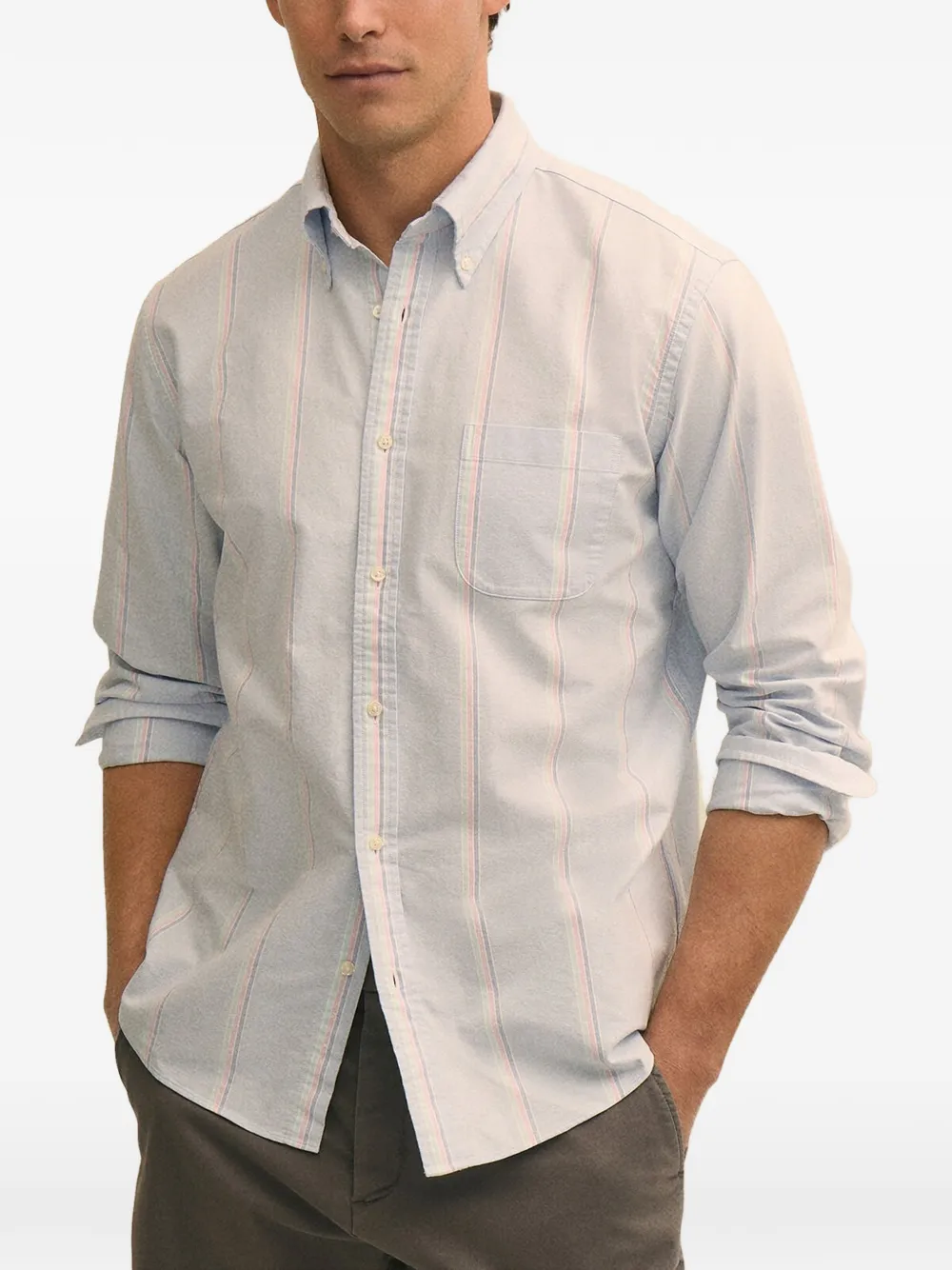 Brooks Brothers Camicia a righe - Blu