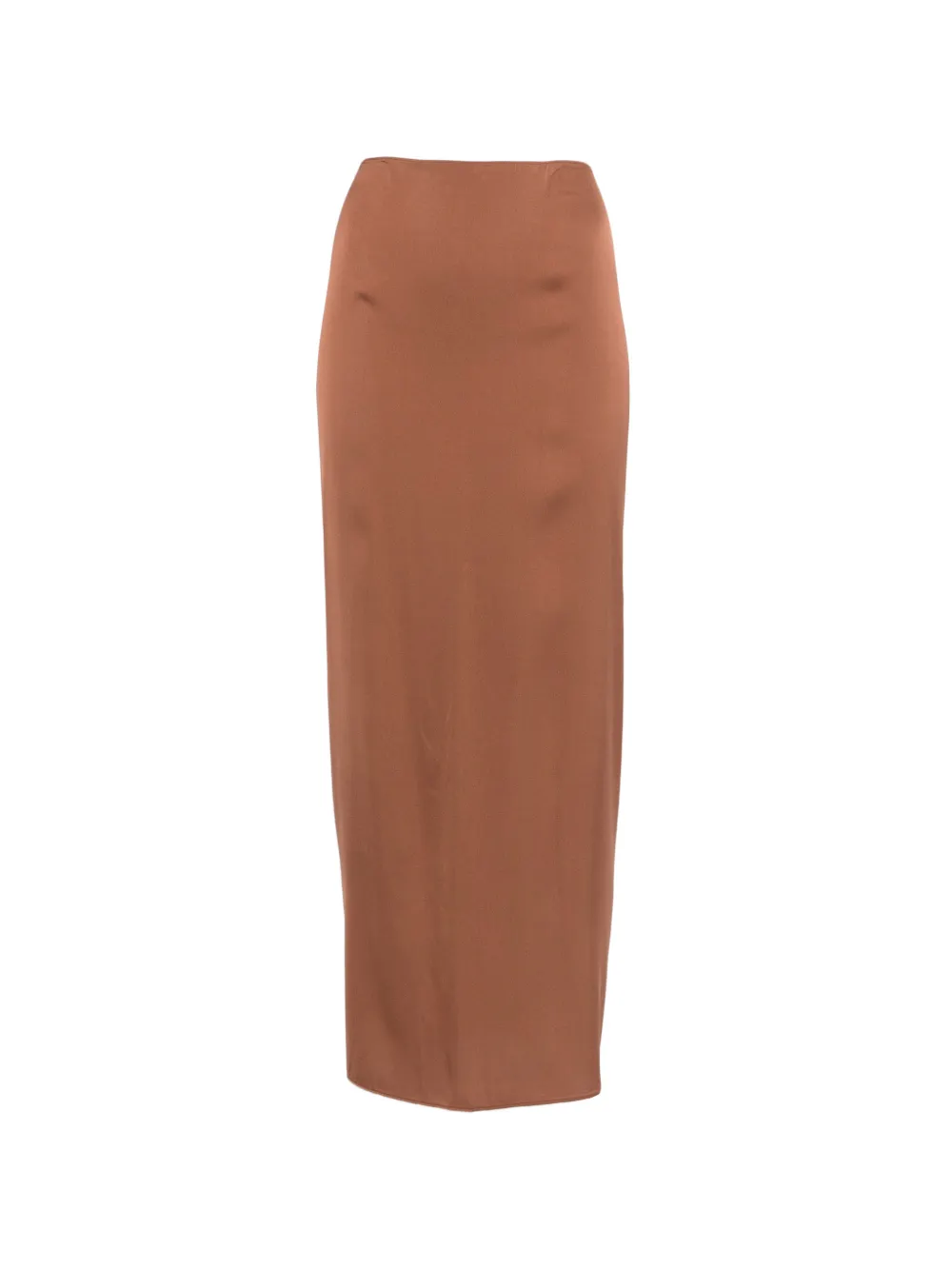 SILK95FIVE pencil midi skirt - Braun