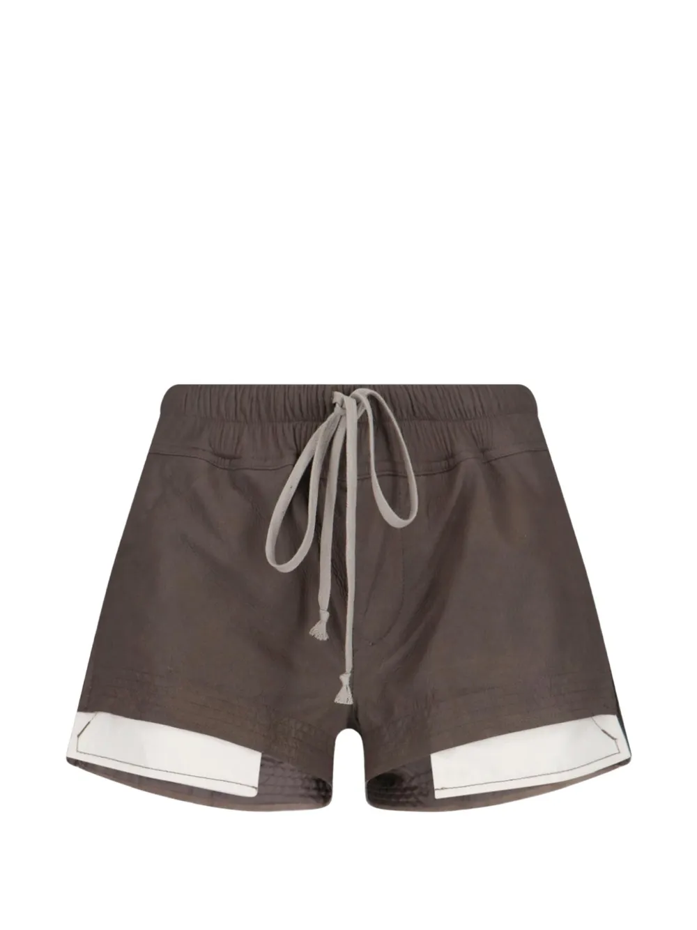 Rick Owens drawstring split trousers - Marrone