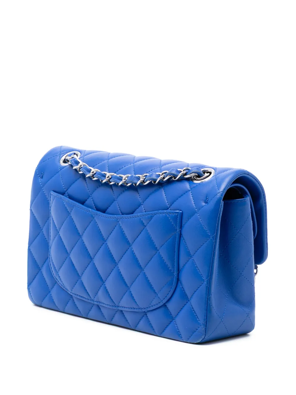 2018-2019 Small Classic Lambskin Double Flap Shoulder Bag