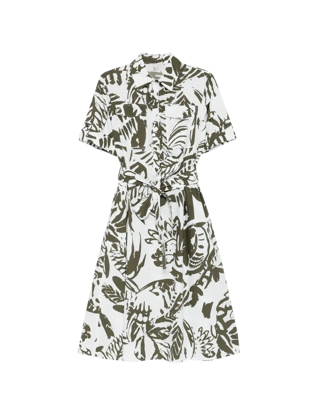 Antonelli Liam floral-print midi dress - Bianco