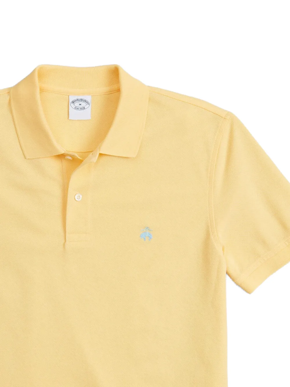 Brooks Brothers Poloshirt met geborduurd logo Geel
