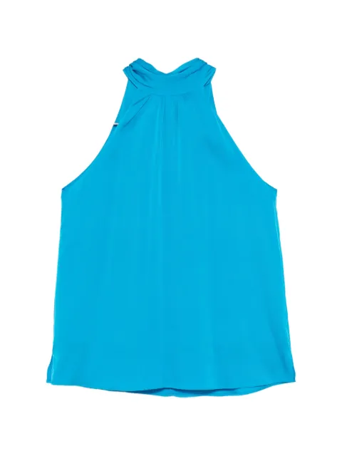 SILK95FIVE top Villete fruncido