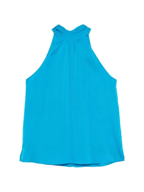 SILK95FIVE haut à dos nu froncé Villete