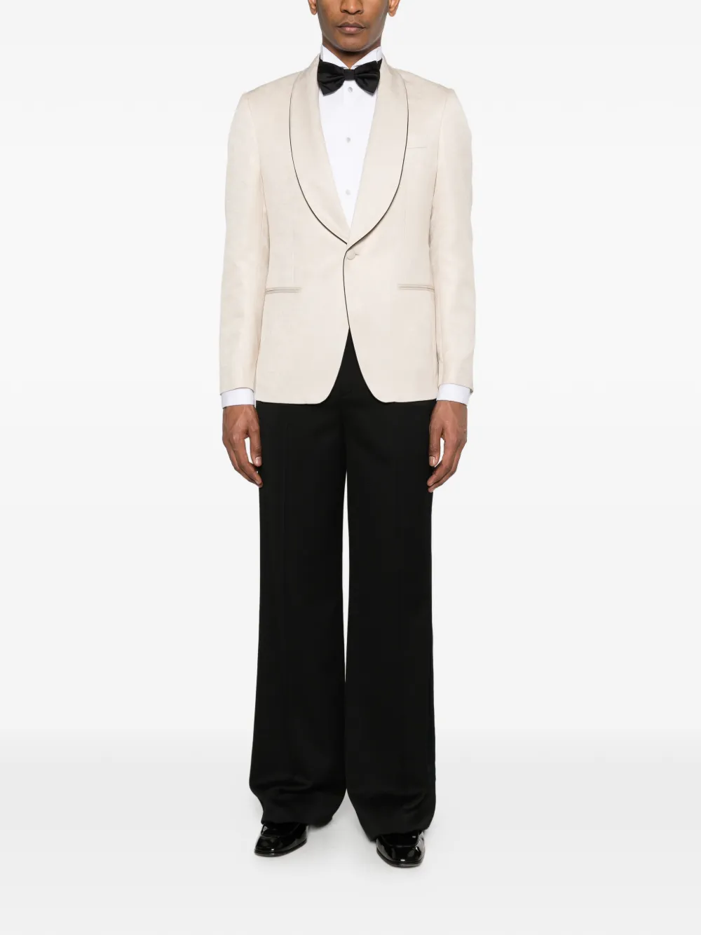 Emporio Armani Overhemd met puntige kraag Wit