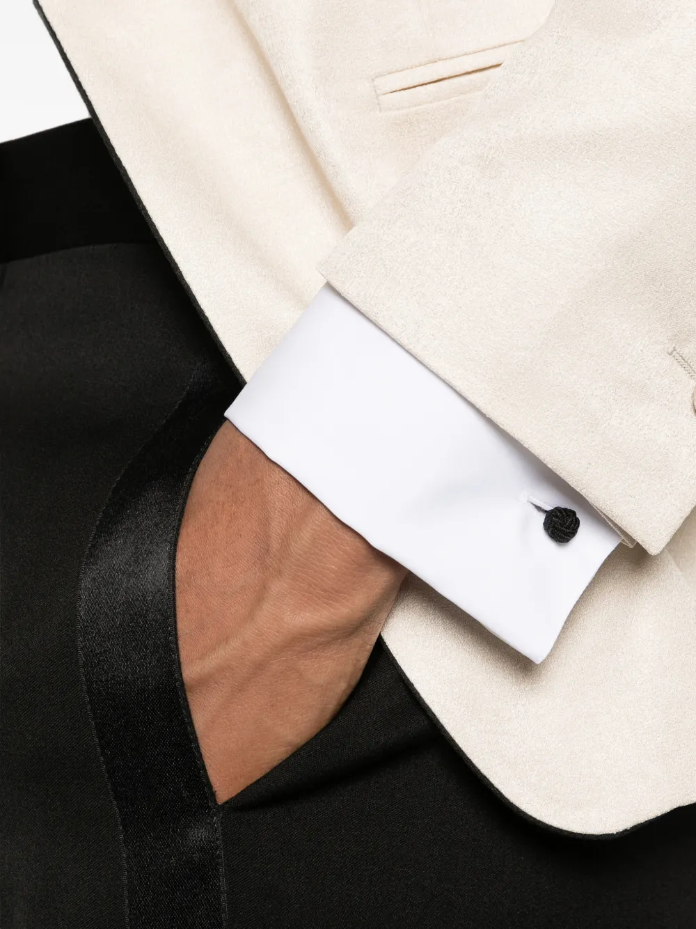 Emporio Armani Overhemd met puntige kraag Wit