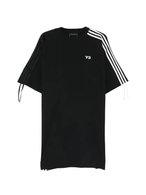 Y-3 stripe sleeve dress