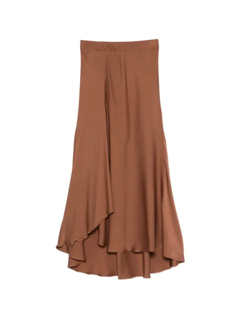 SILK95FIVE Sirene layered midi skirt
