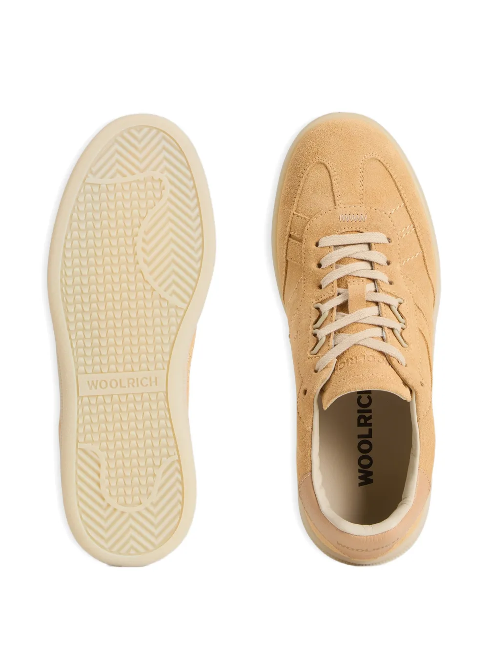 Woolrich Doubleu suède sneakers Beige
