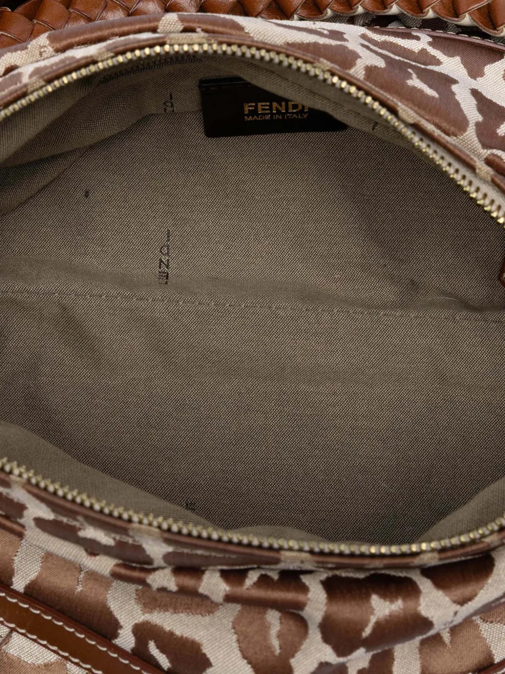 2010-2026 Canvas Leopard Print Chef Shoulder Bag